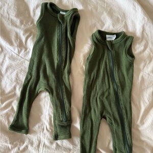 Sleeveless Baby Romper set of 2